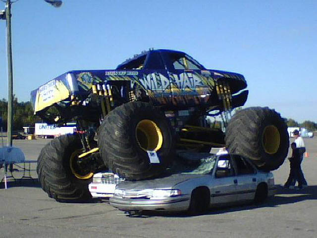 Camion monstre Chevrolet