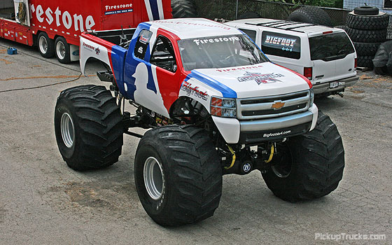 Camion monstre Chevrolet