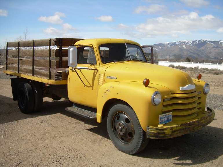 Camion de pieu Chevrolet