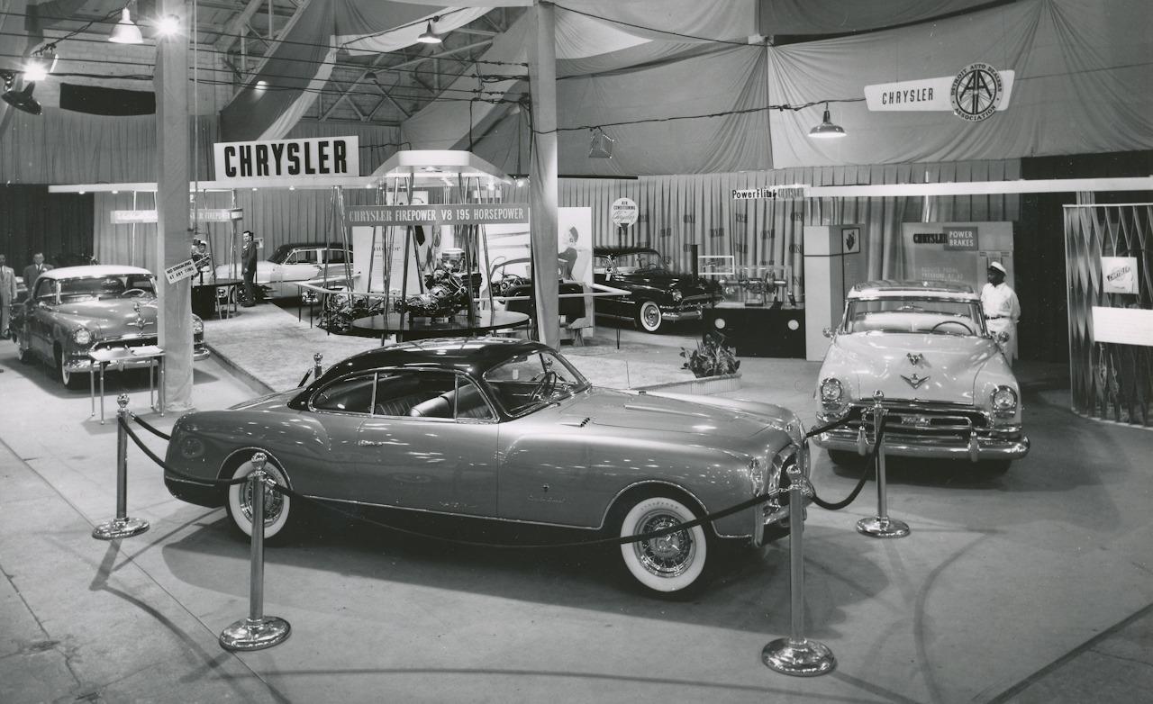 Voiture d'exposition spéciale Chrysler