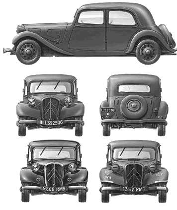 Citroën Traction Avant 7A