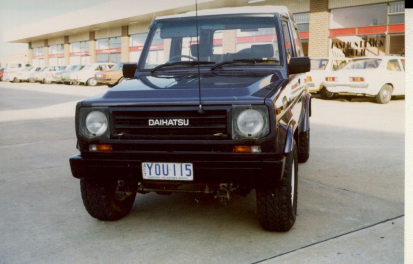 Chariot Rocheux Daihatsu