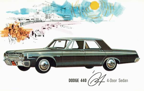 Dodge 440 4dr berline