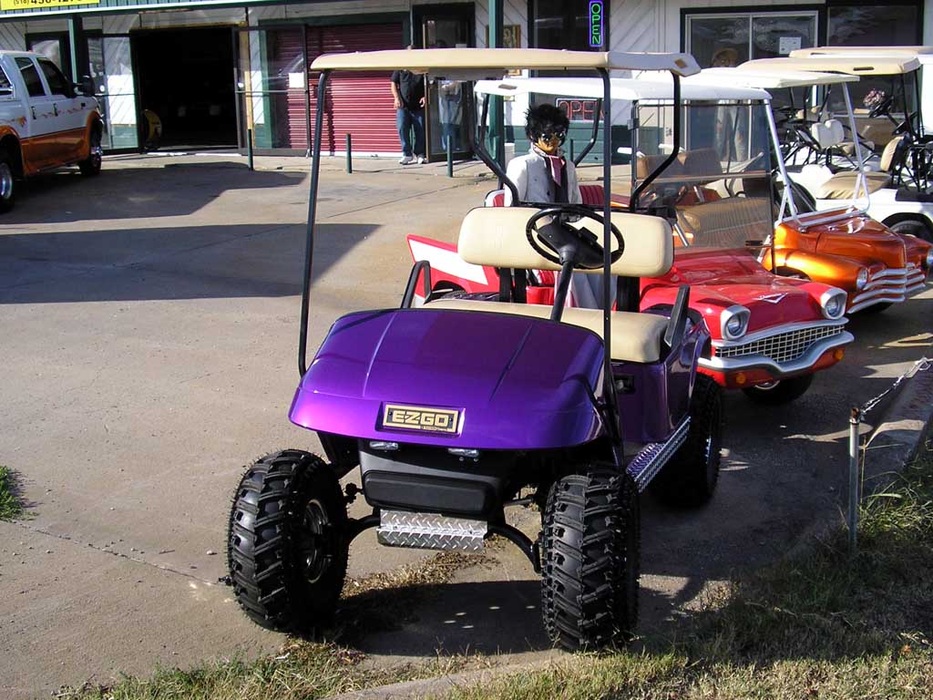 Chariot de golf E-Z-GO Mud Bogger