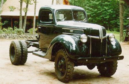 Ford 1 ton COE firetruck