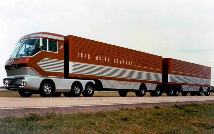 Concept de Camion à turbine à gaz Ford