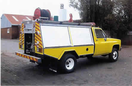Camion de pompiers GMC