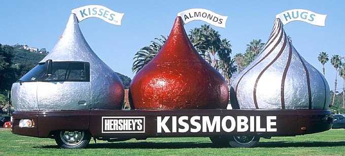 Hershey Kissmobile