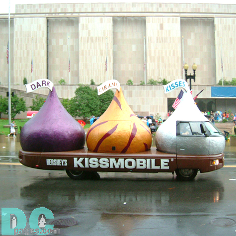 Hershey Kissmobile