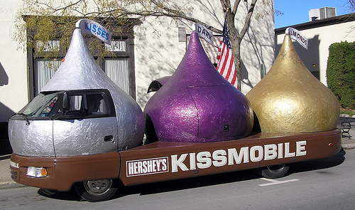 Hershey Kissmobile