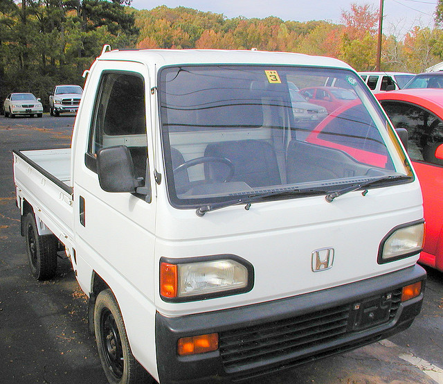 Prise en charge Honda Acty 4 roues motrices