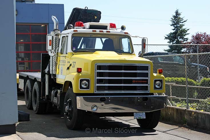 Camion de pompiers international A150