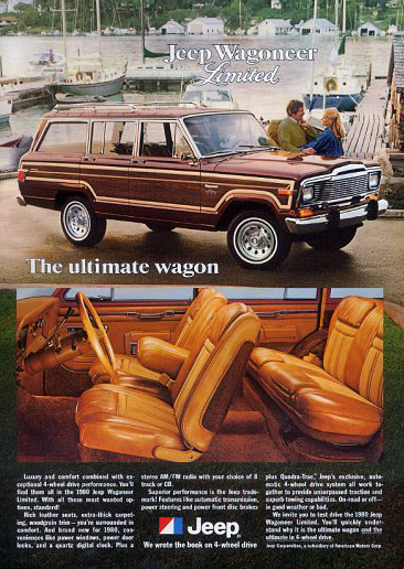 Jeep Wagoneer Limited 4 ROUES motrices