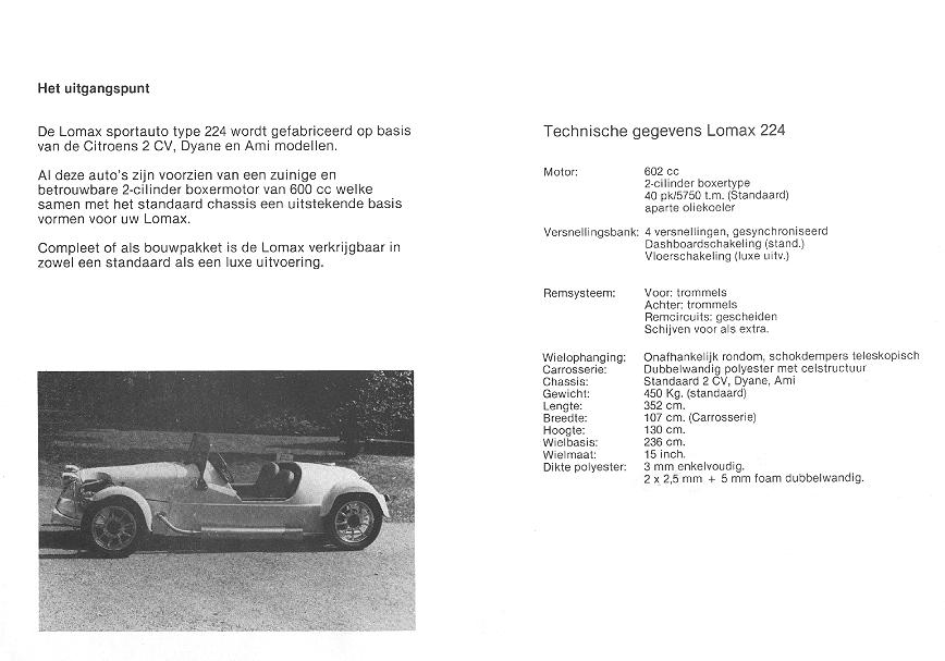 Lomax Citron 2CV