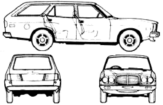 Voiture Mazda 929