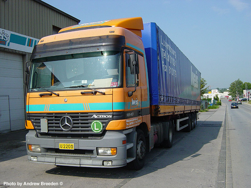 Mercedes-Benz Actros MP1 2543