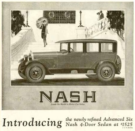 Nash Avancé Six tourer