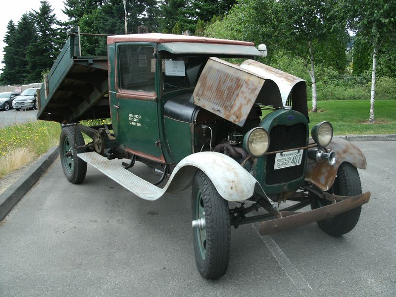Packard Modèle D 1 Tonne à plat
