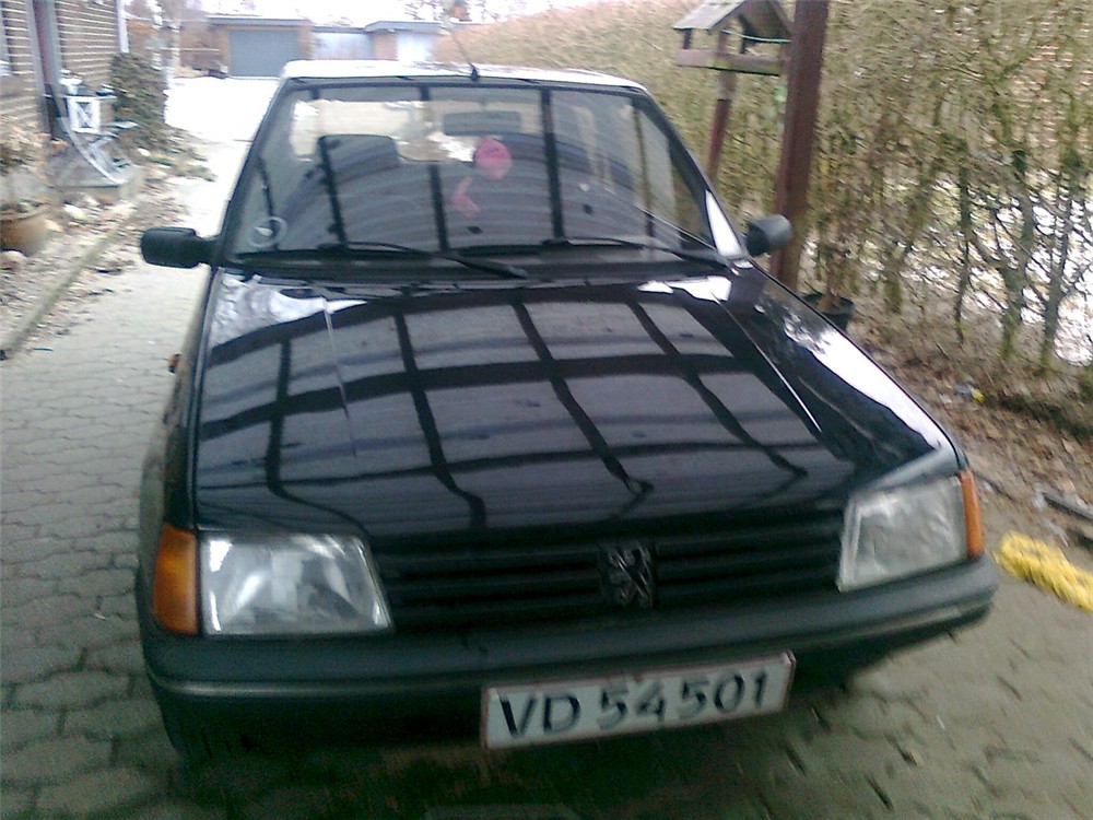 Ligne de couleur Peugeot 205 11