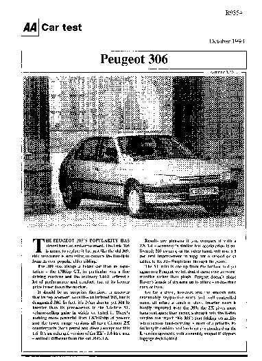 Peugeot 306 14 L