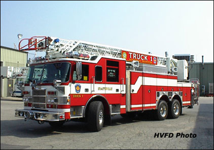 Camion de pompier Pierce