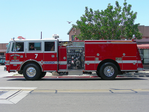 Camion de pompier Pierce