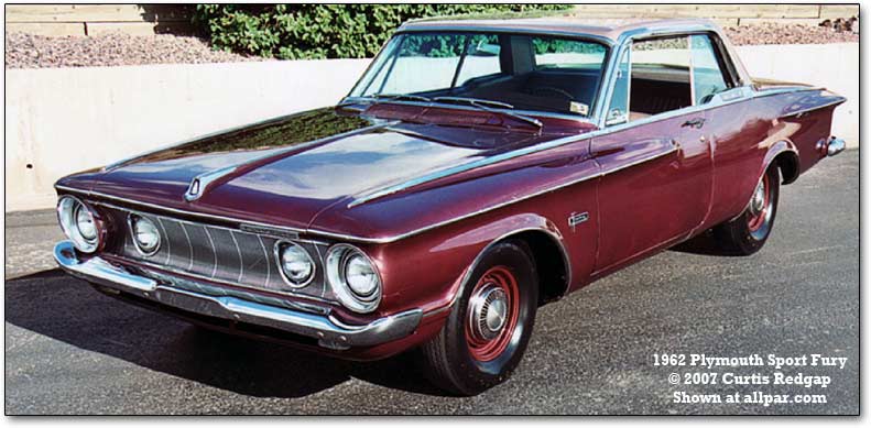 Coupe Sportive Plymouth Fury