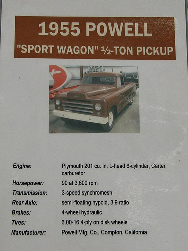 Pick-up Powell Sport Wagon Ton