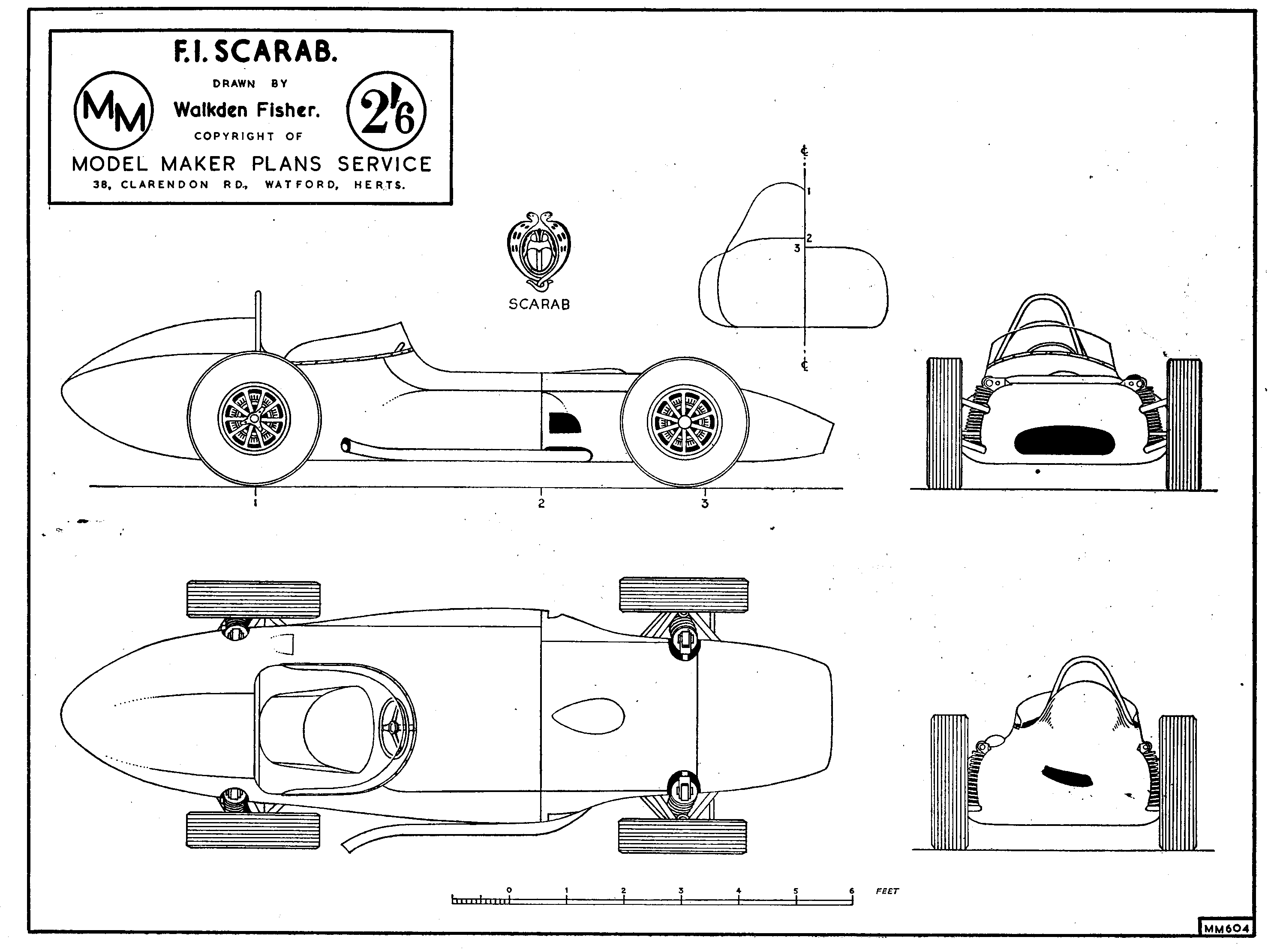 Scarabée Scarabée F1 1960