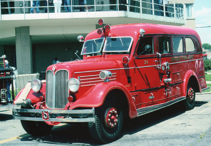 Camion de pompiers Seagrave
