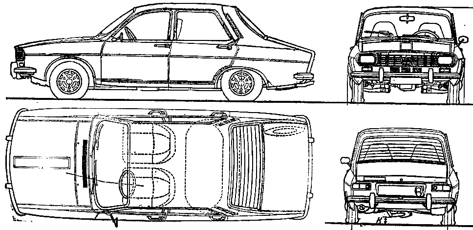 Simca 1301 Luxe Super