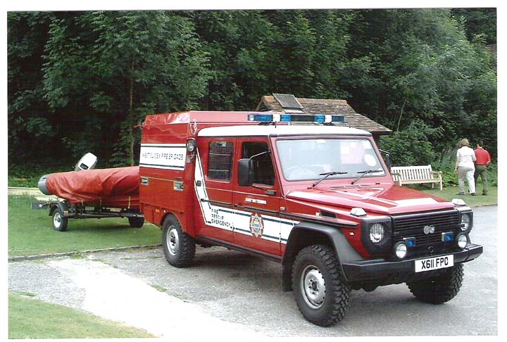 Camion de pompiers Steyr-Puch