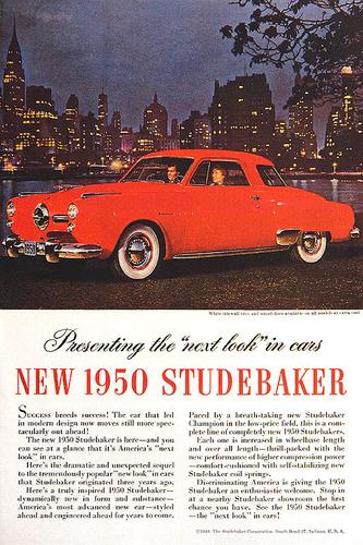 Coupe Starlight de Luxe Studebaker Commander