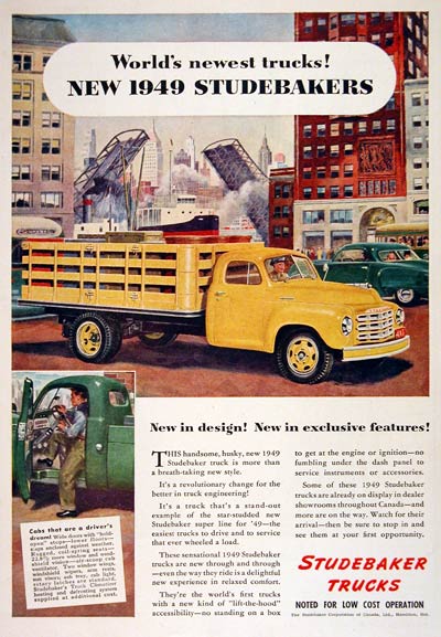 Camion de pieu Studebaker