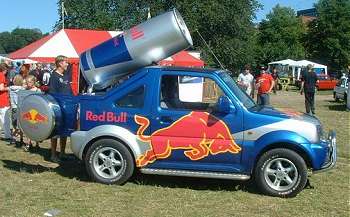 Honda Accord Red Bull