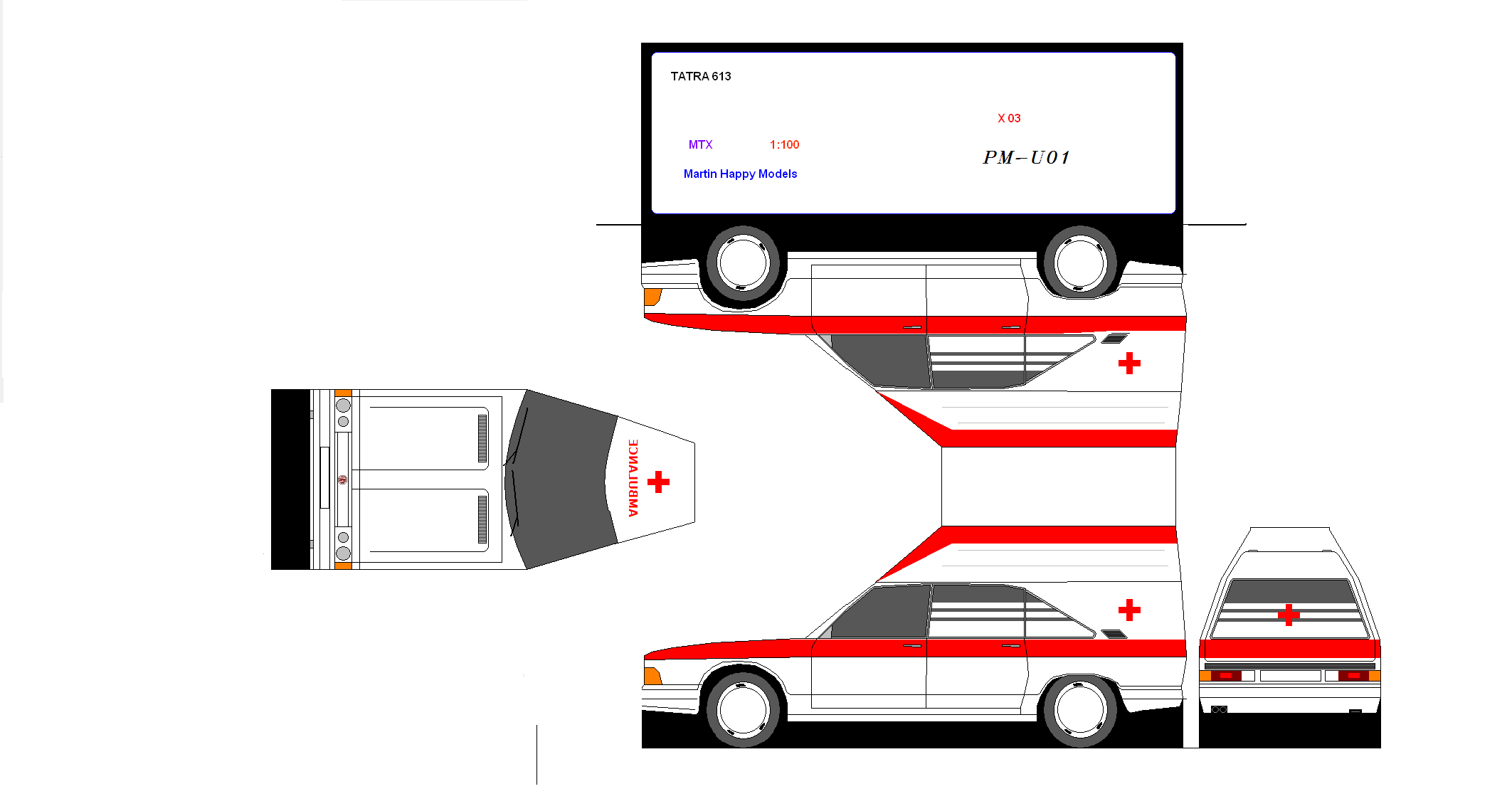 Ambulance Tatra 613