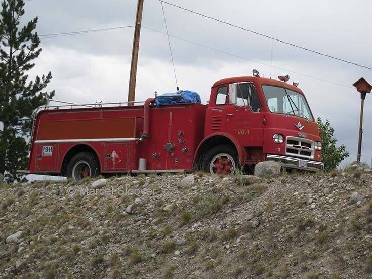 Camion de pompiers inconnu