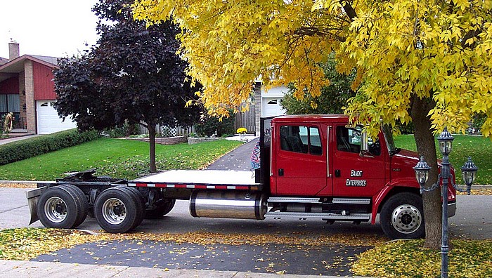 Camion de pompiers inconnu