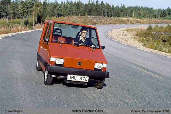 Prototype de voiture électrique Volvo