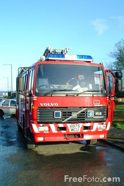 Moteur d'incendie Volvo