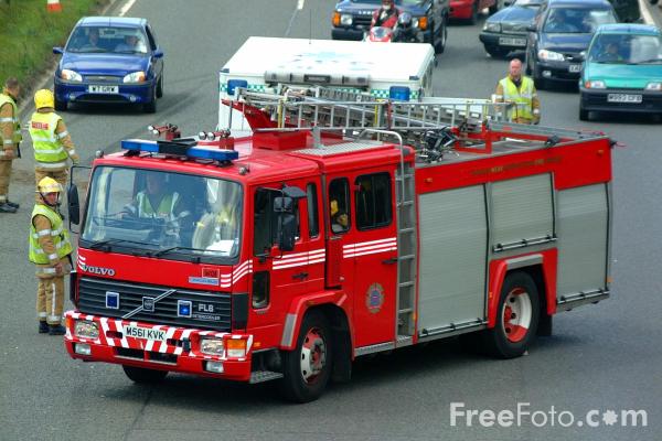 Moteur d'incendie Volvo