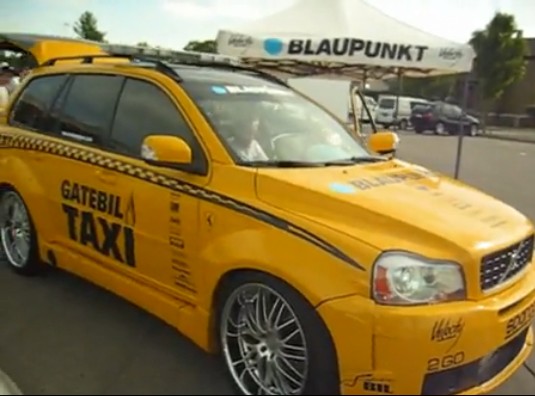 Projet d'expérience de taxi Volvo