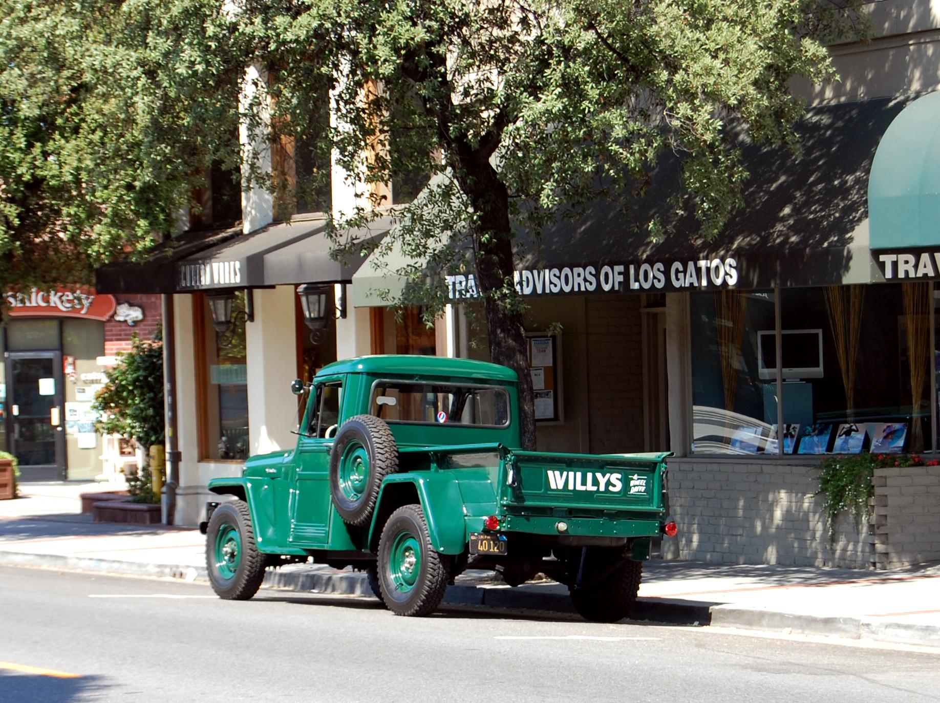 Pick-up de jeep de Willys