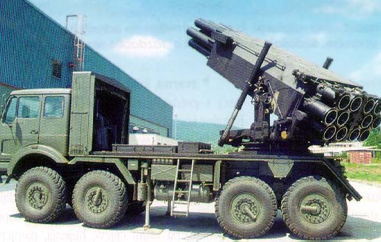 Système de fusée Zil M87 Orkan 262mm